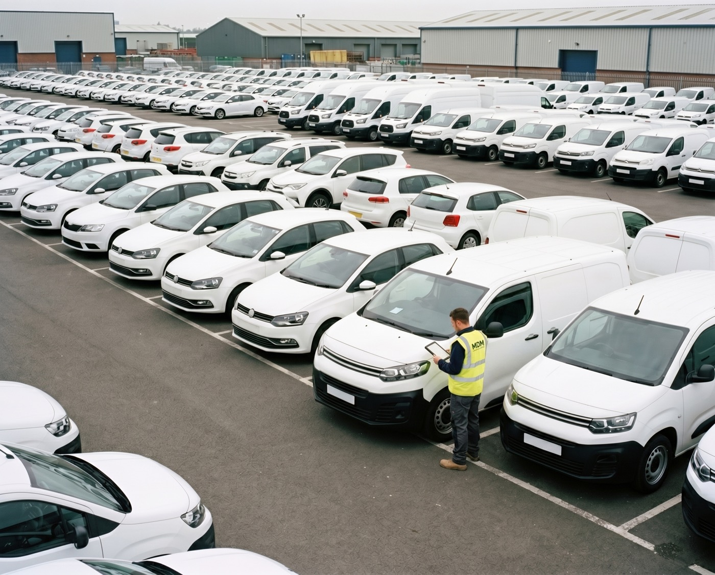 MDM vehicle delivery for fleet & leasing